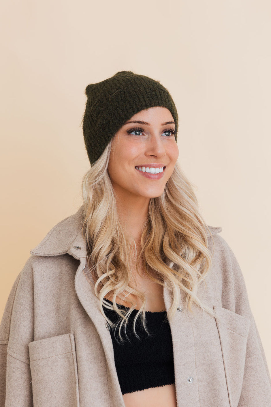 Rugged Knit Beanie