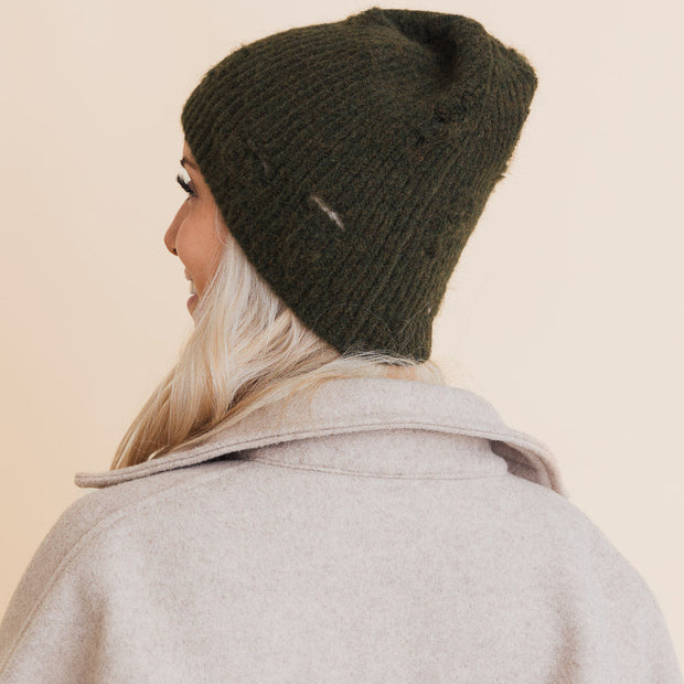 Rugged Knit Beanie