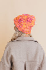 Gorro de lana afelpado y tostado