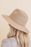 Sombreros de ala de paja.