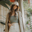 Urban Cotton Bucket Hat – Black – Comfortable & Stylish Sun Hat