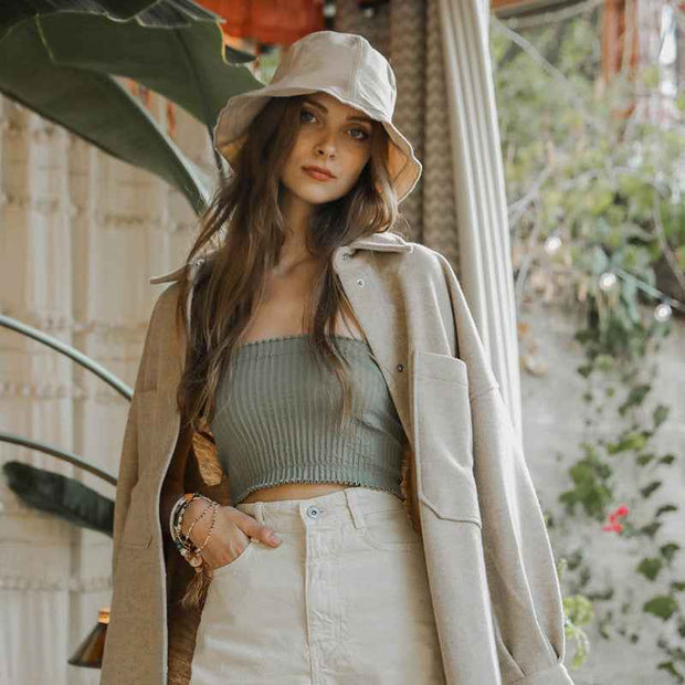Urban Cotton Bucket Hat – Black – Comfortable & Stylish Sun Hat