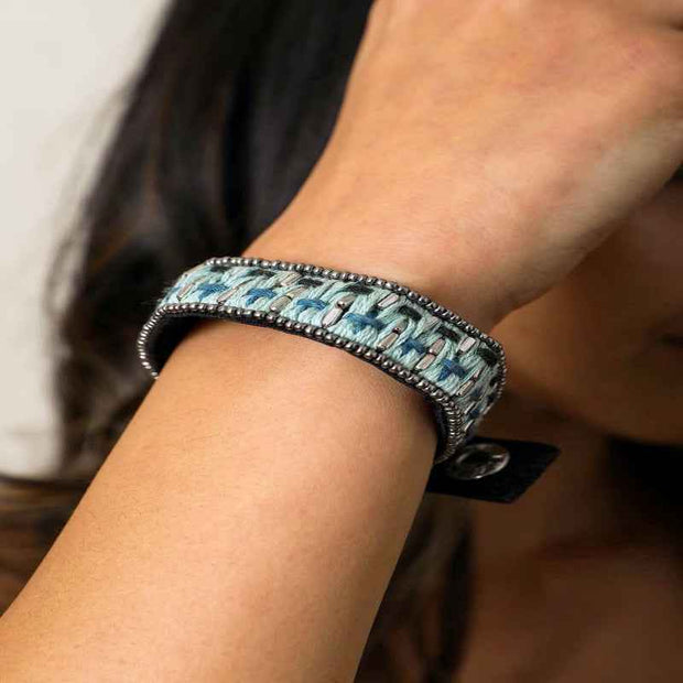 Velvet Snap Bracelet