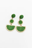 Rattan Woven Earrings