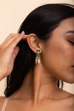 Turquoise Bronze Earrings