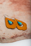 Turquoise Stone Earrings