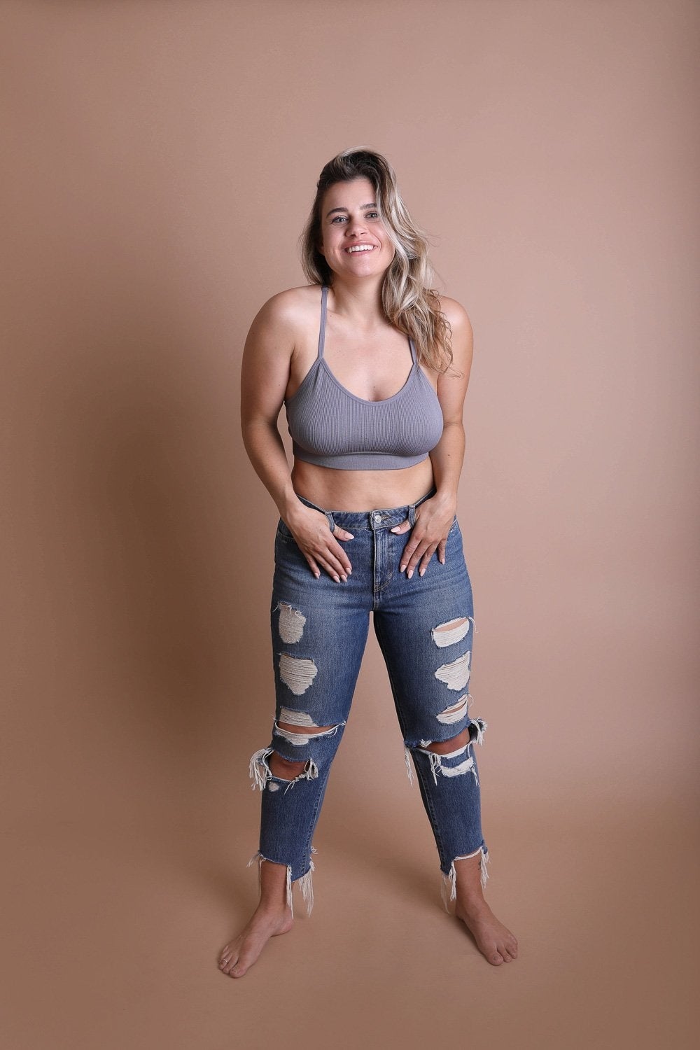 Tattoo Back Mesh Bralettes