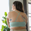 Women Crochet Lace Halter Neck Crop Top – Sleeveless Boho Bralette