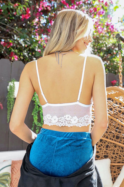 Floral Strappy Bralette