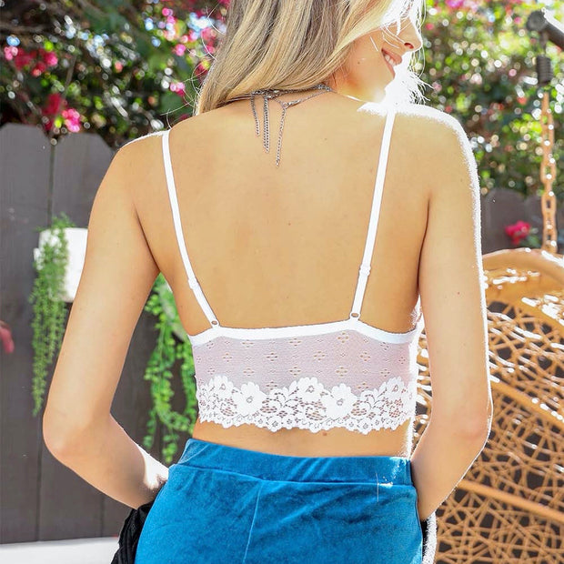 Floral Strappy Bralette