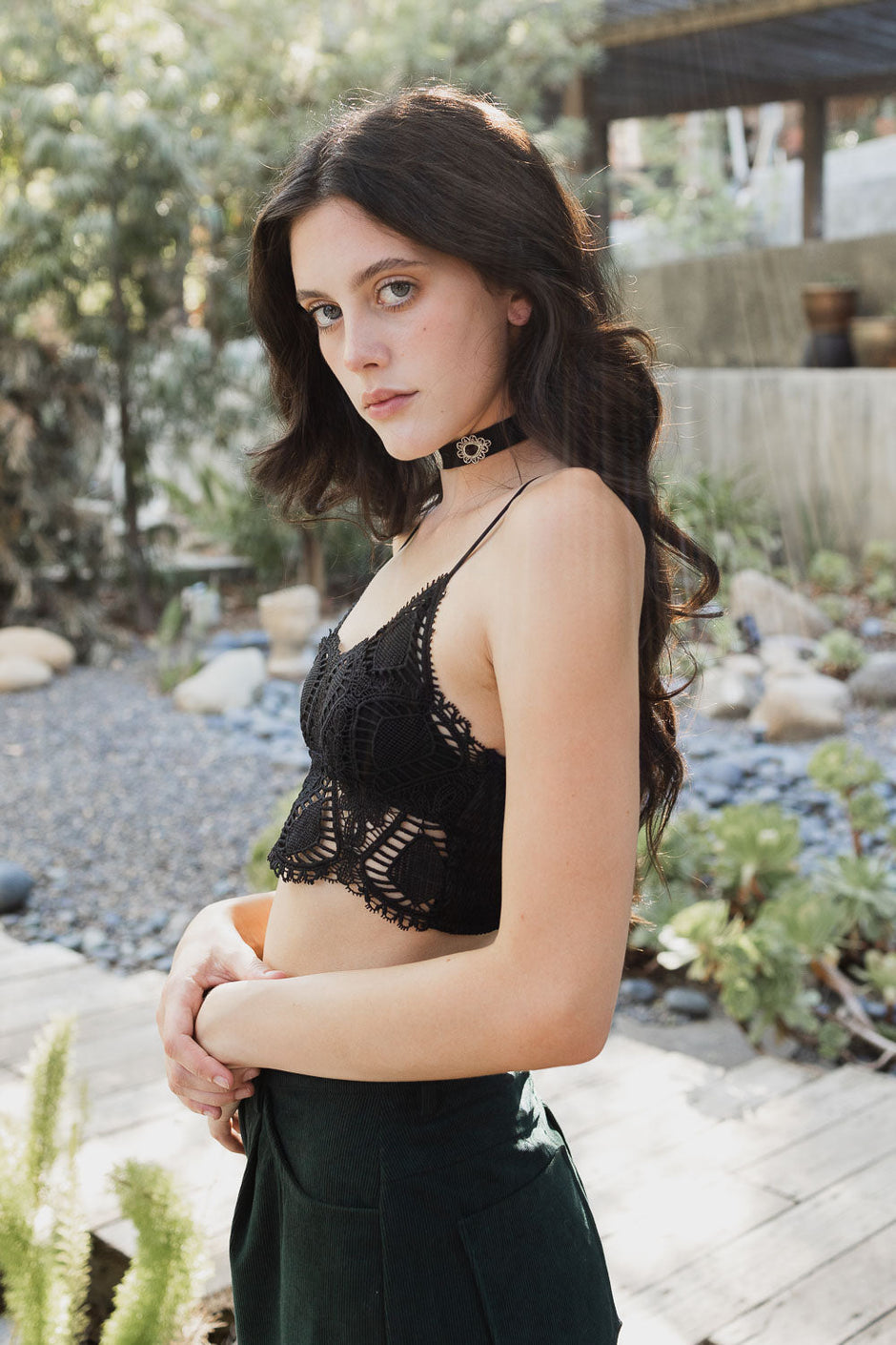 Overlay Crochet Bralette