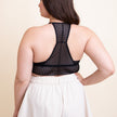 Mustard Knit Halter Bralette Top for Women