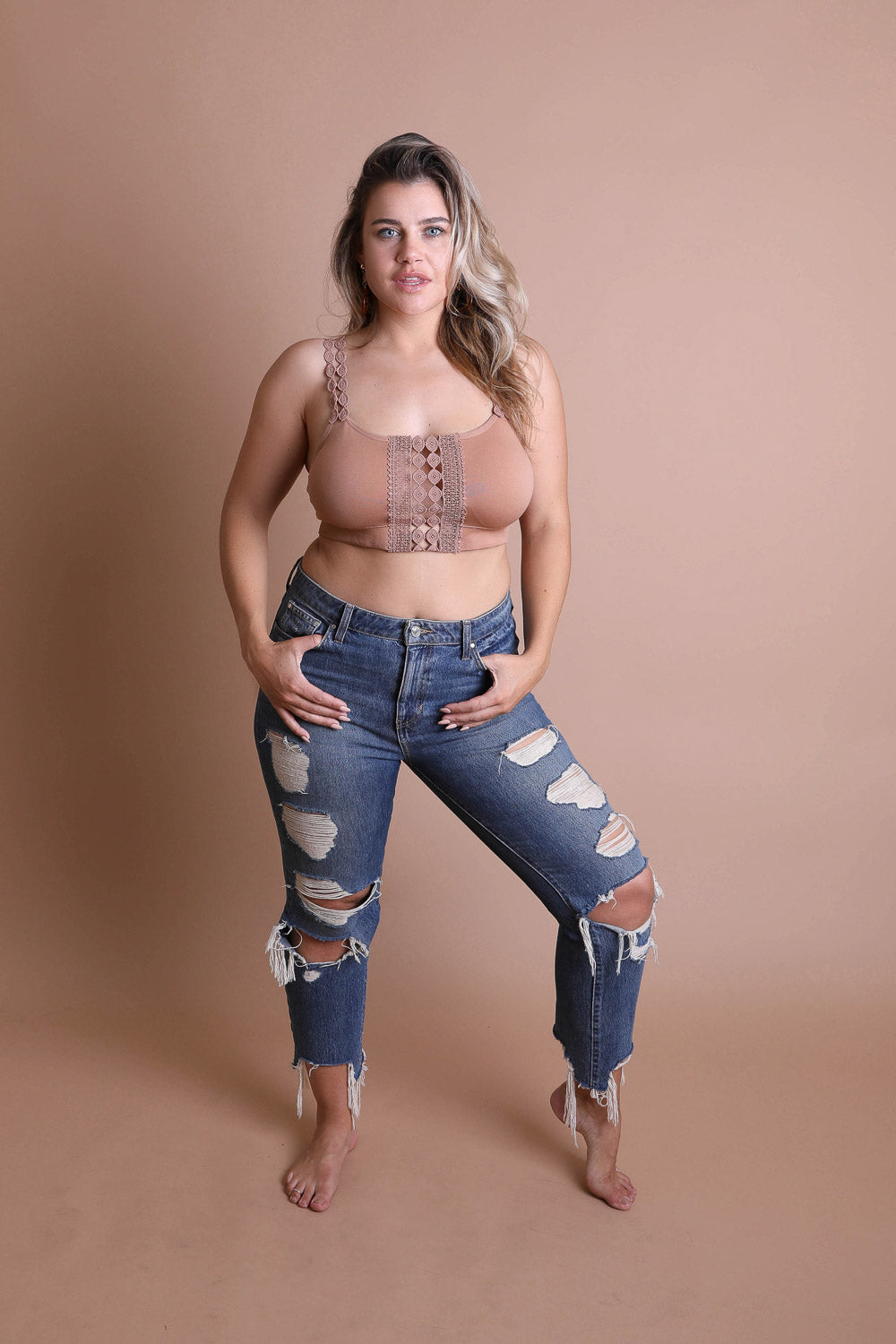 Lace Applique Bralette