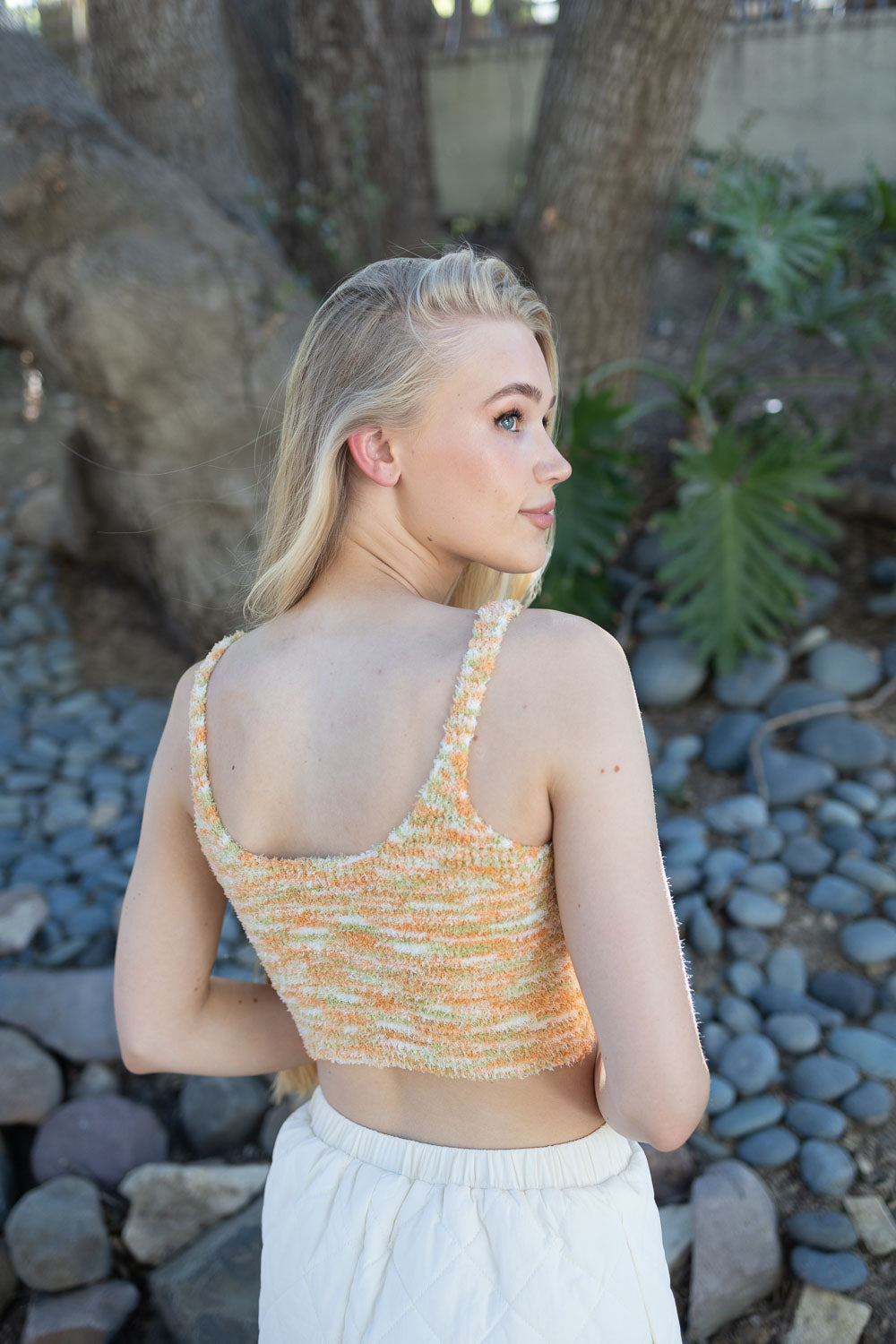 Soft Bouclé Texture Bralette