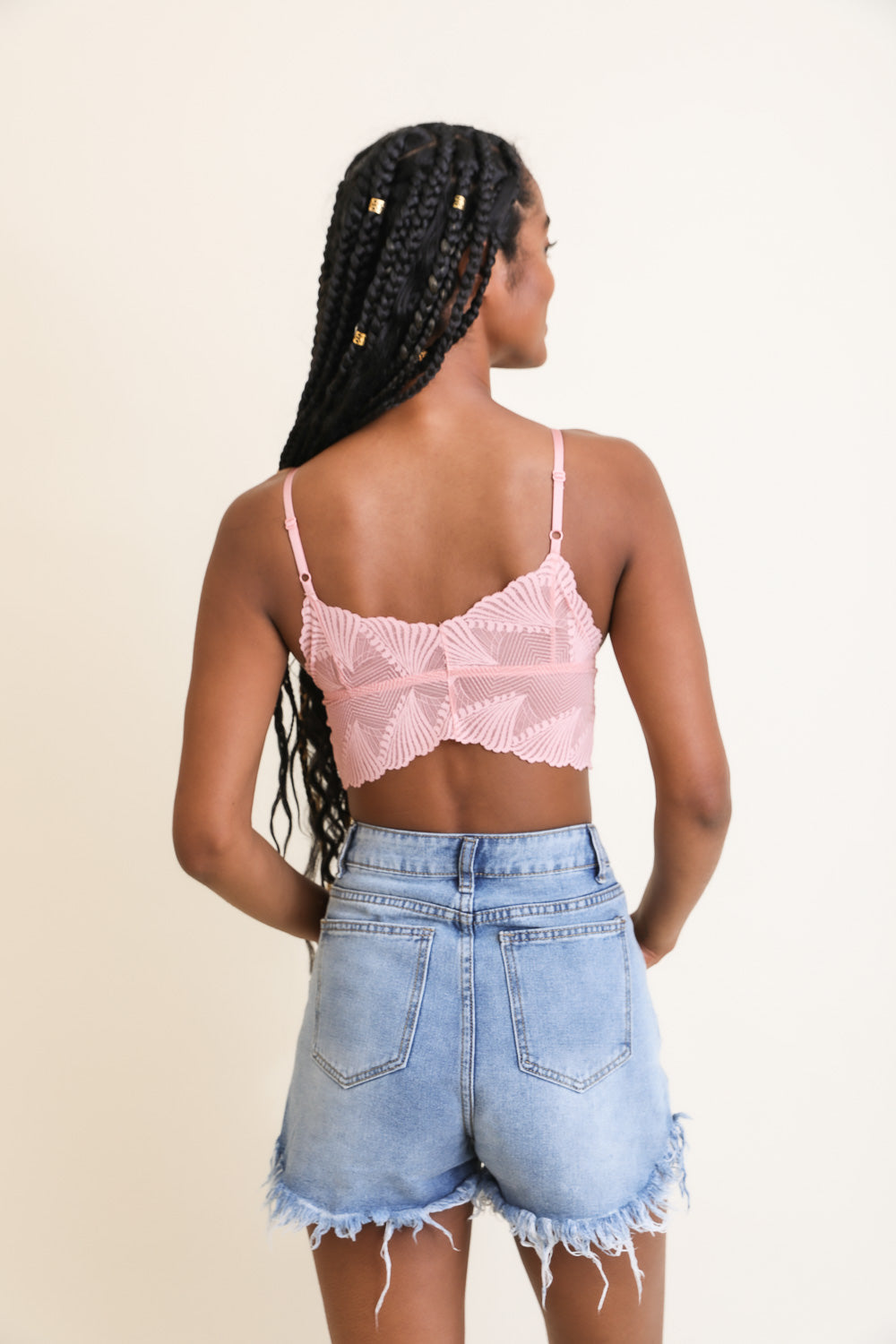 Delicate Lace Bra Style