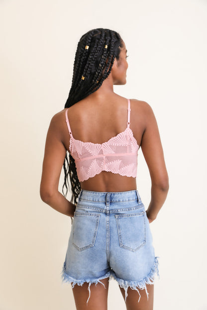 Delicate Lace Bra Style