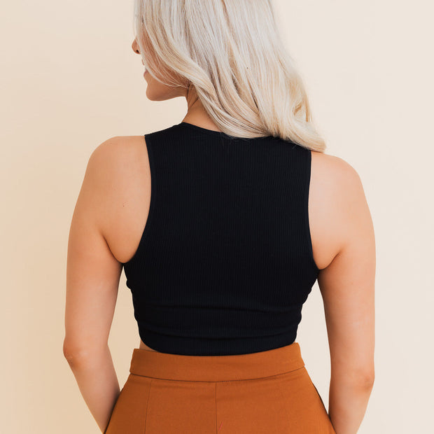Eco Harmony Ribbed Crop