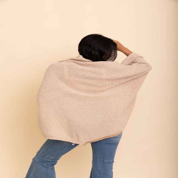 Cozy Over Shoulder Shawl