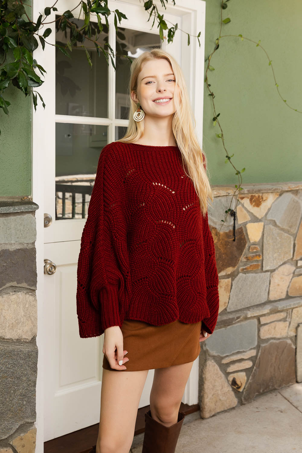 Stylish Winter Poncho