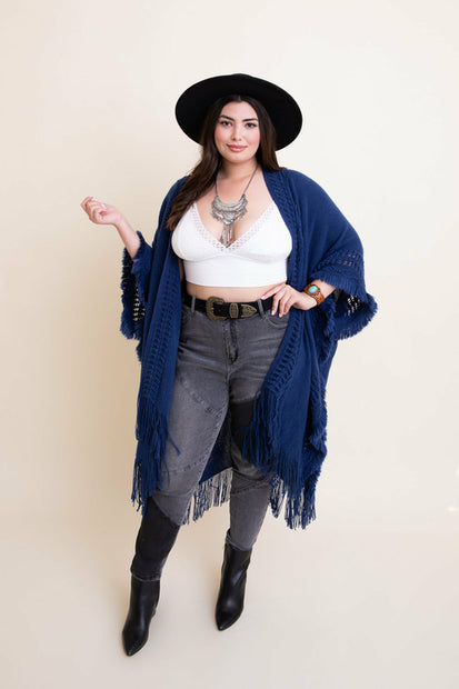 Open-Front Ruana