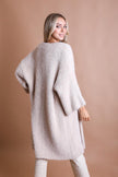 Ultra-Soft Mohair Knit Cardigan