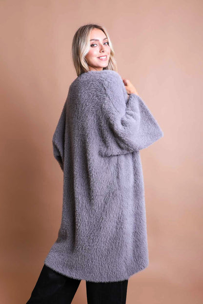 Cardigans en tricot mohair ultra doux.