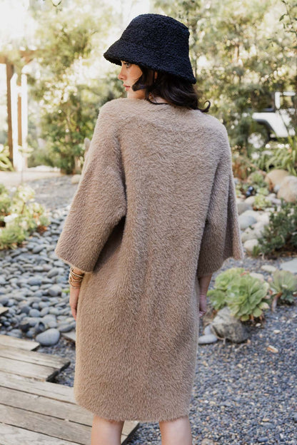 Cardigans en tricot mohair ultra doux.