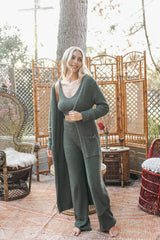 Ultra-soft Boucle Longline Cardigan