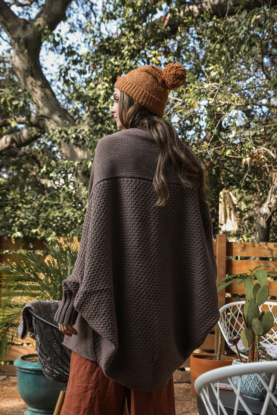 Bat Wing Knit Cardigan