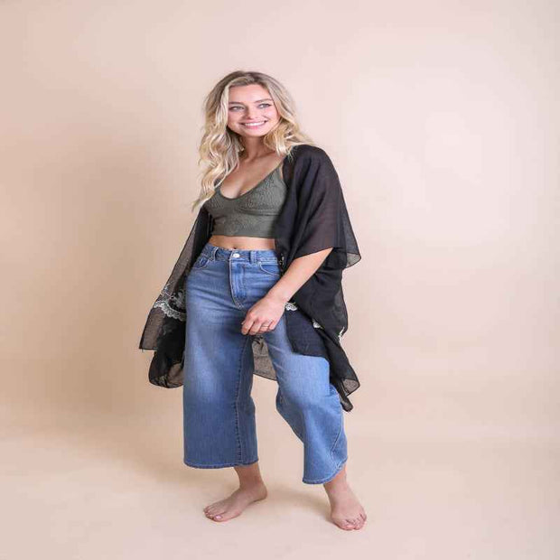 Breezy Floral Kimono