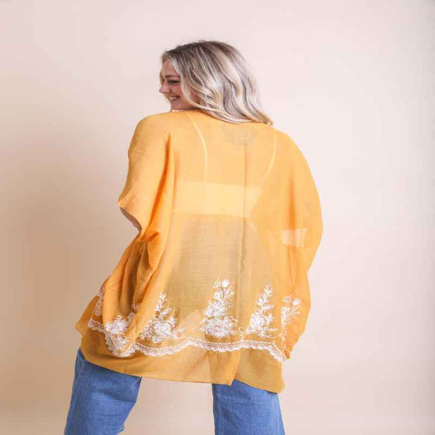 Breezy Floral Kimono