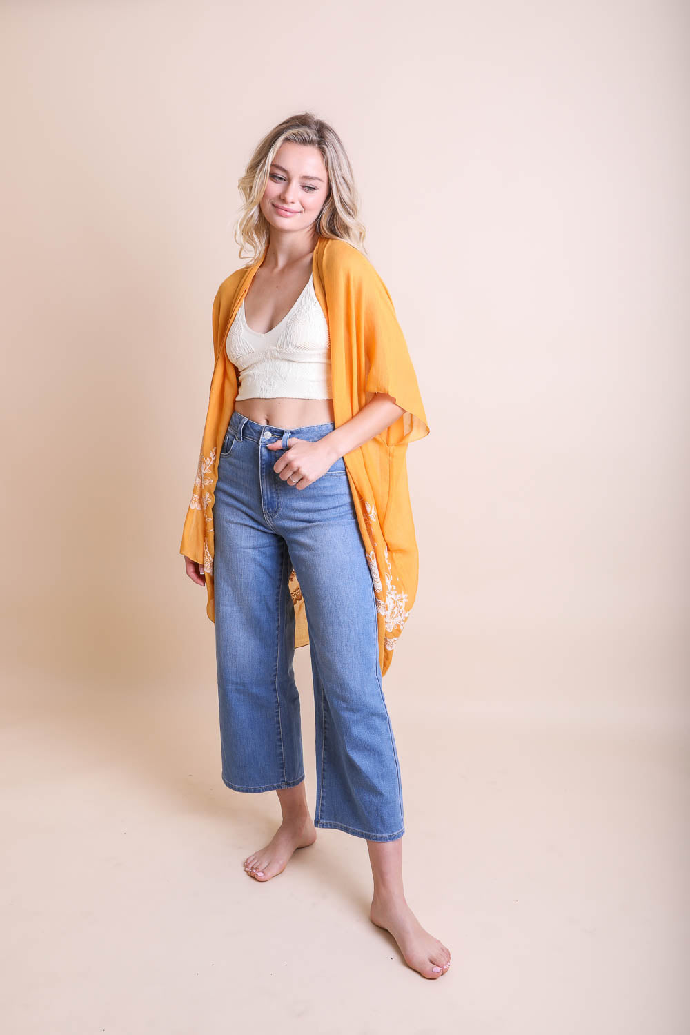 Breezy Floral Kimono