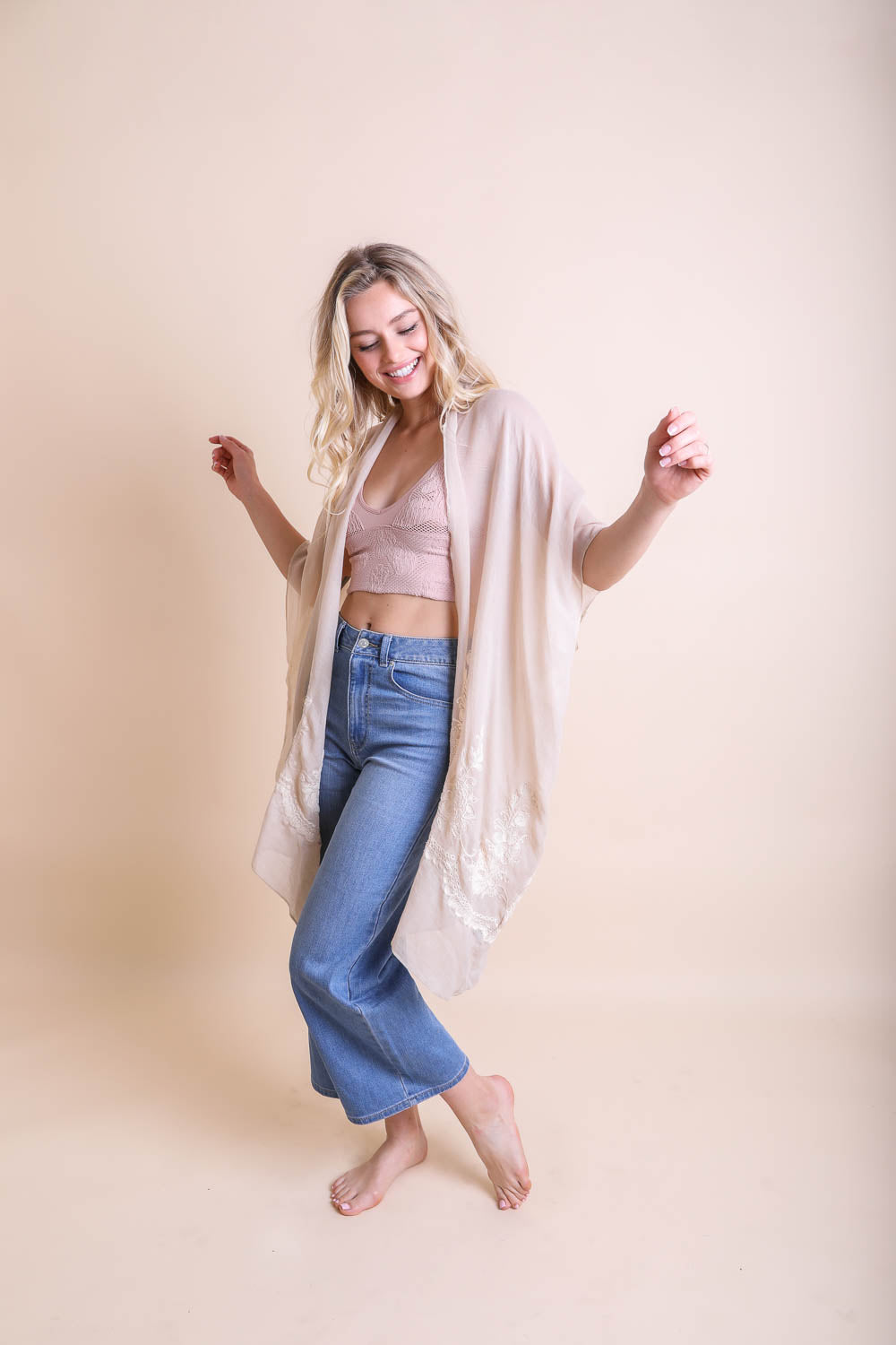 Breezy Floral Kimono