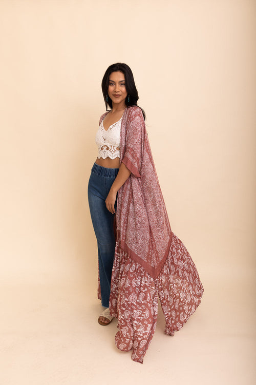 Kimonos de cachemira.