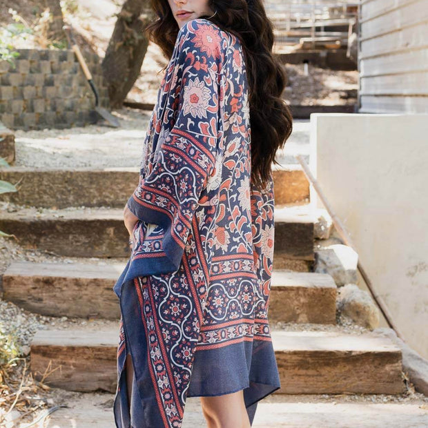 Kimono de estilo marroquí