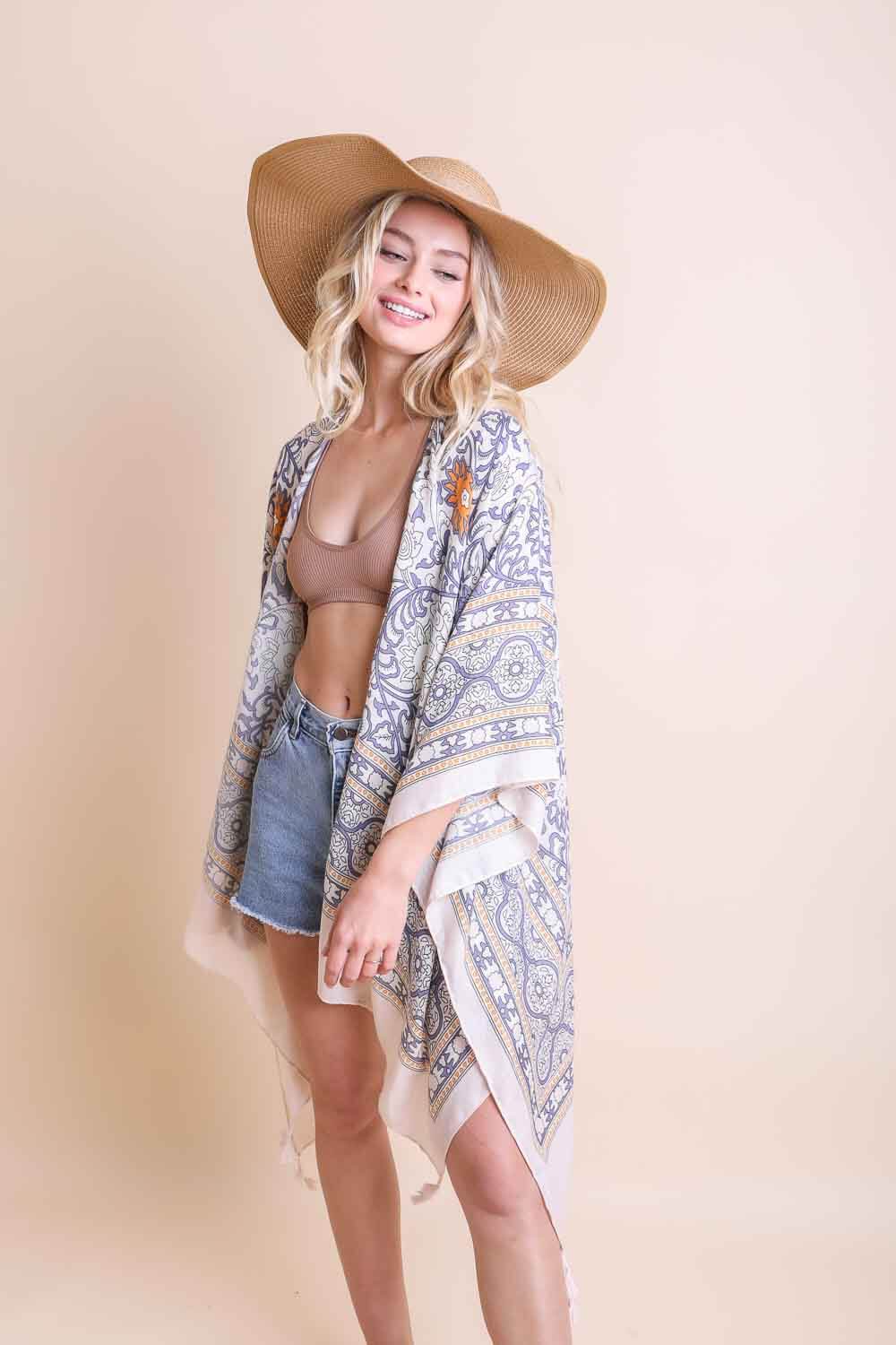 Moroccan-Style Kimono