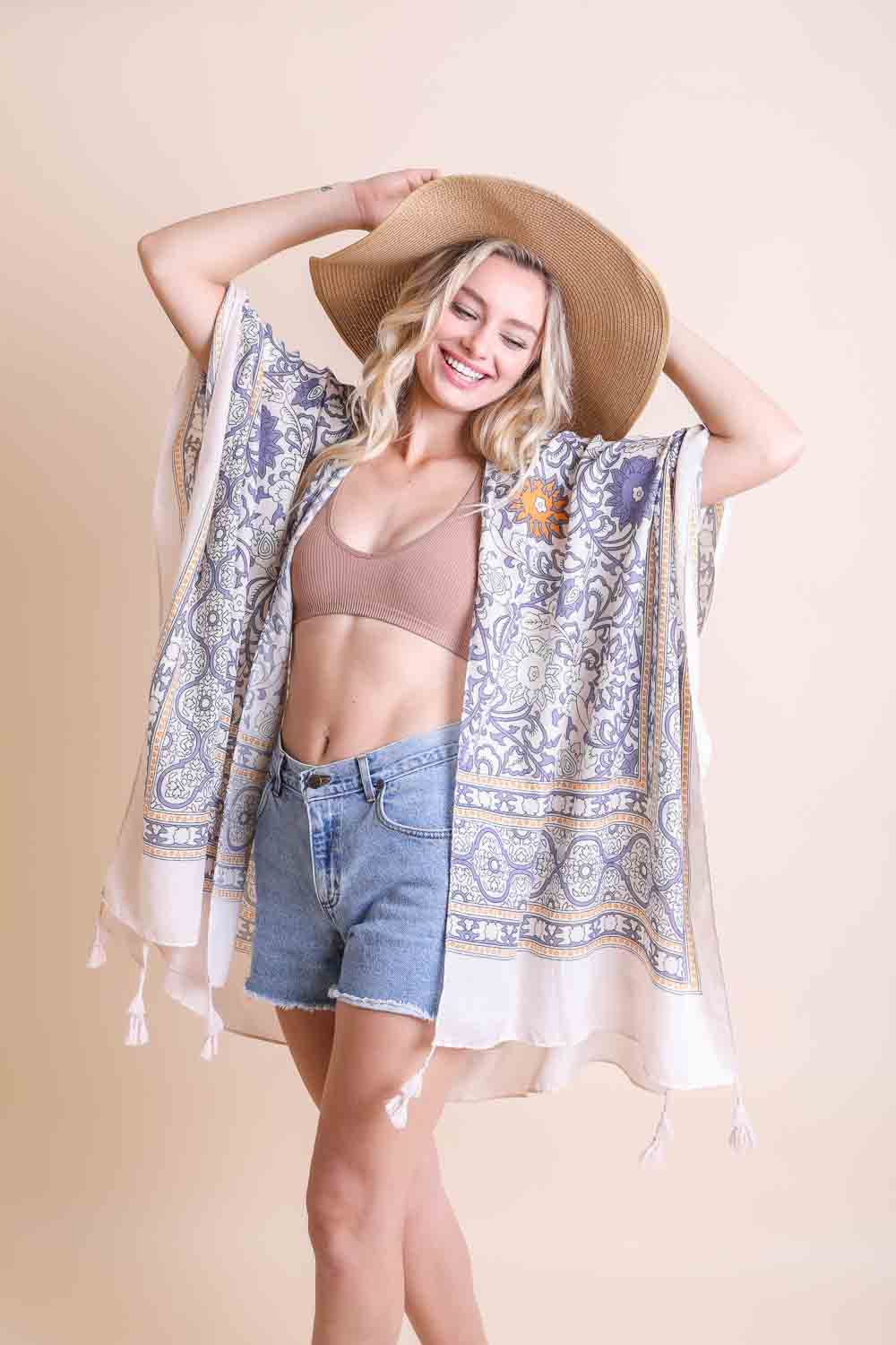 Moroccan-Style Kimono