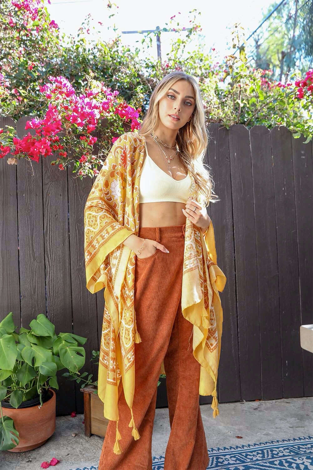 Moroccan-Style Kimono