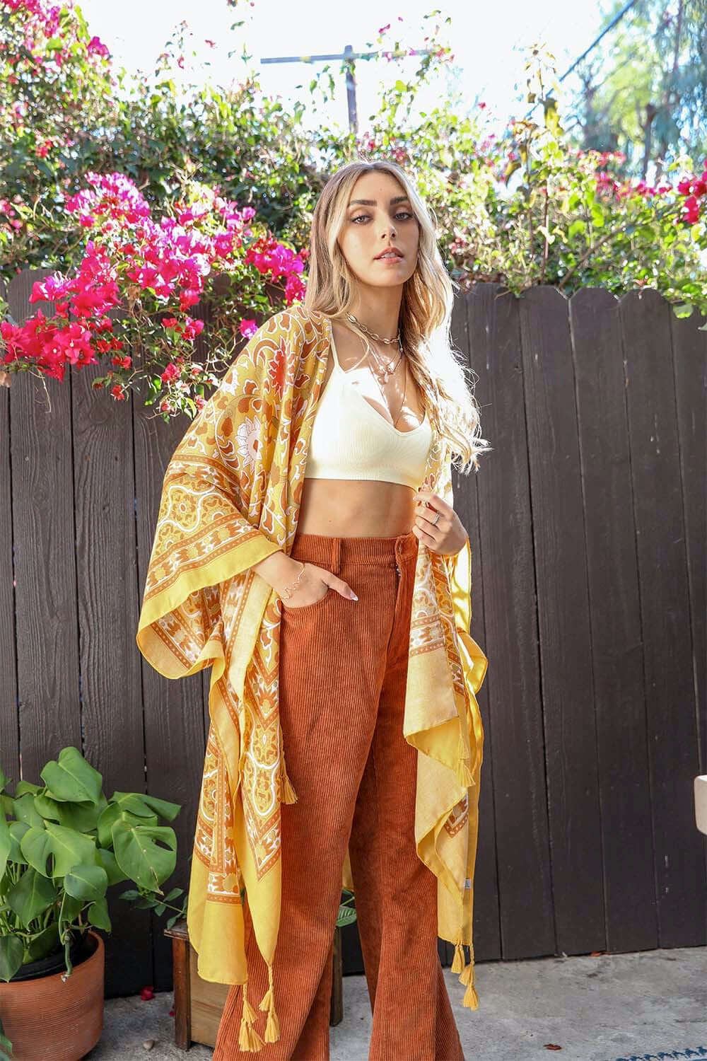 Moroccan-Style Kimono