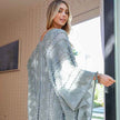 Women Sheer Knit Open Front Long Cardigan Lightweight Cover Up
