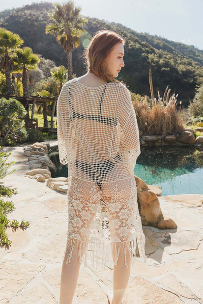 Happy Summer Crochet Kimono