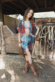 Allover Floral Kimono
