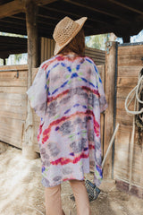 Daydream Tie Dye Cover Up Kimono