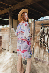 Daydream Tie Dye Cover Up Kimono