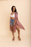 Kimonos con borlas de mandala.
