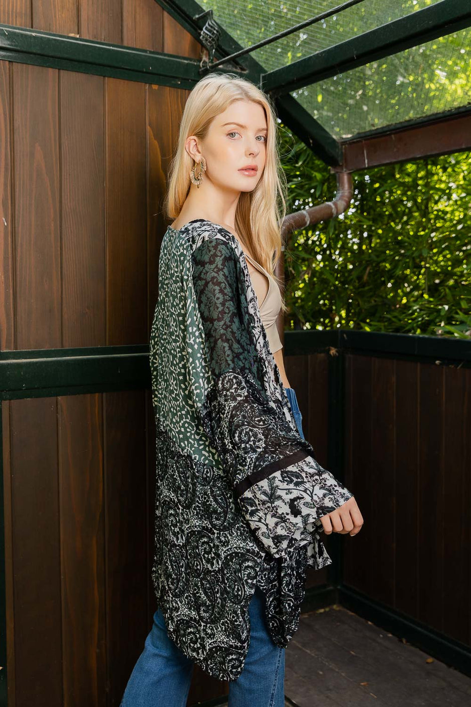 Kimonos con estampado divertido.