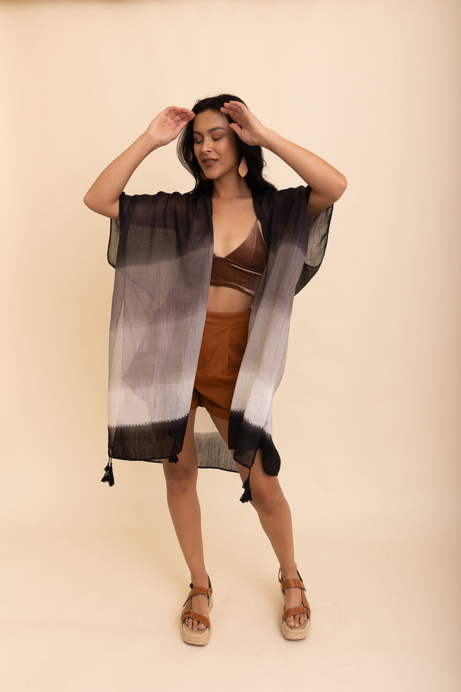Kimonos multidegradados.