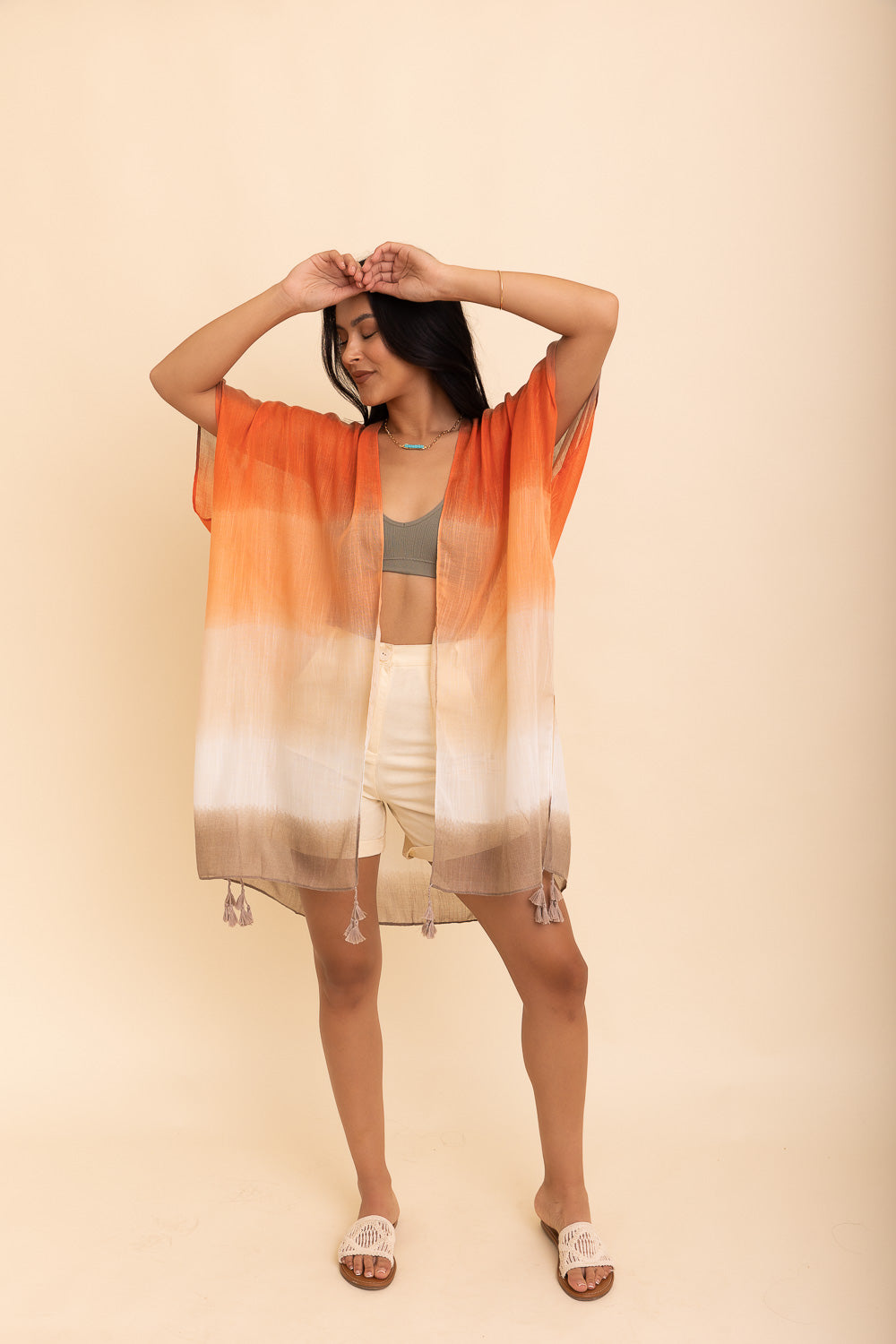 Multi Gradient Kimono