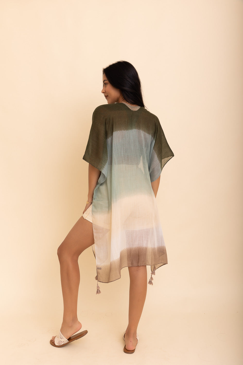 Multi Gradient Kimono