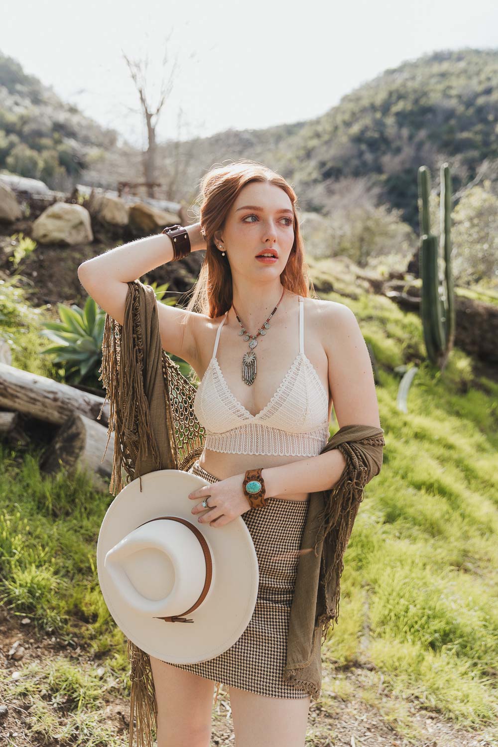 Crochet Tassel Kimono